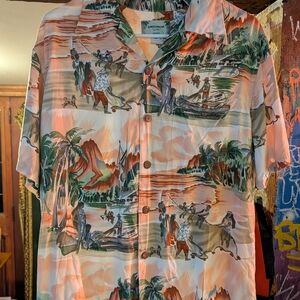 Panhandle Slim Tropical Print Men's Shirt